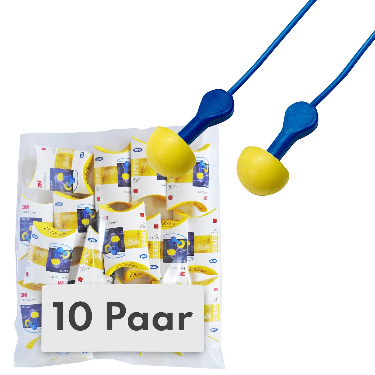 EAR E 10 Ohrstöpsel mit Kordel