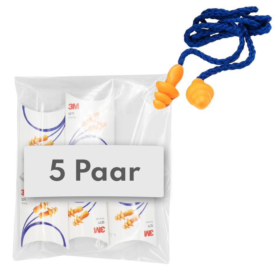 1271N5 Ohrstöpsel 3M 1271 mit Kordel