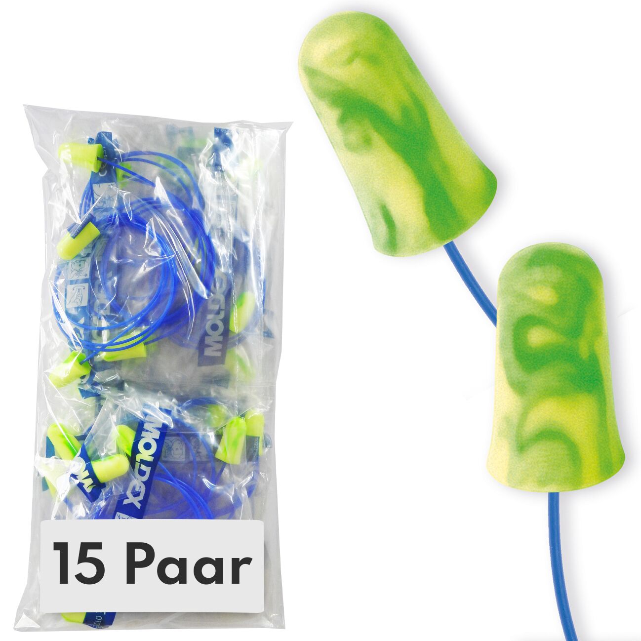 6900 15 Ohrstöpsel für Silvester