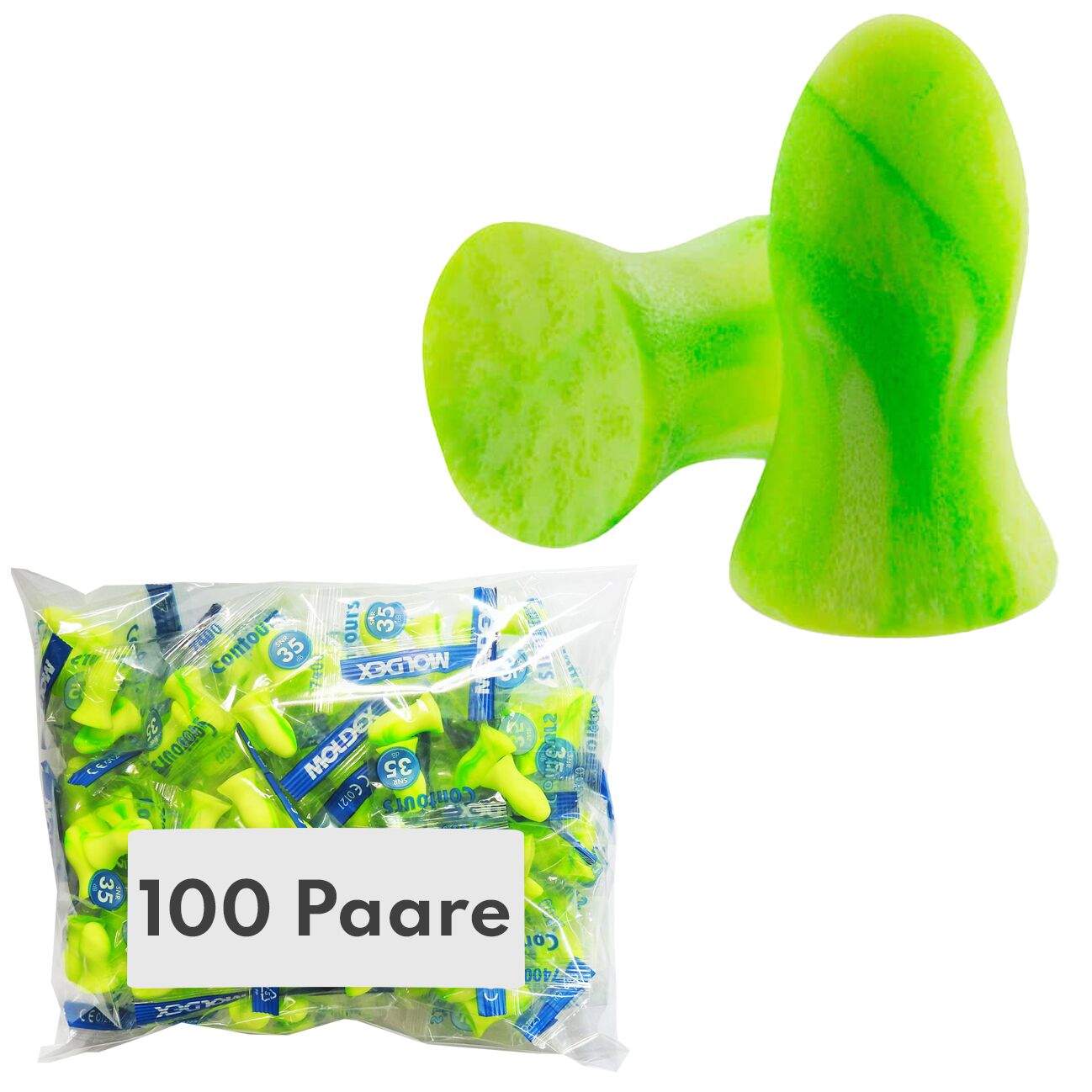 7400 100 Ohrstöpsel Moldex Contours 7400