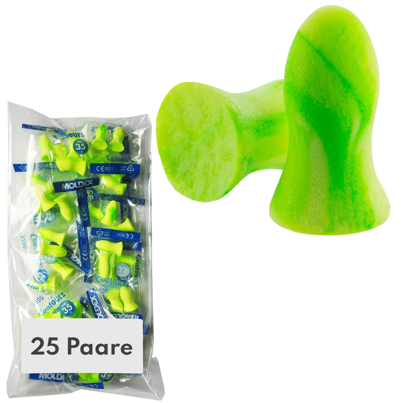 7400 25 Ohrstöpsel zum Motorradfahren