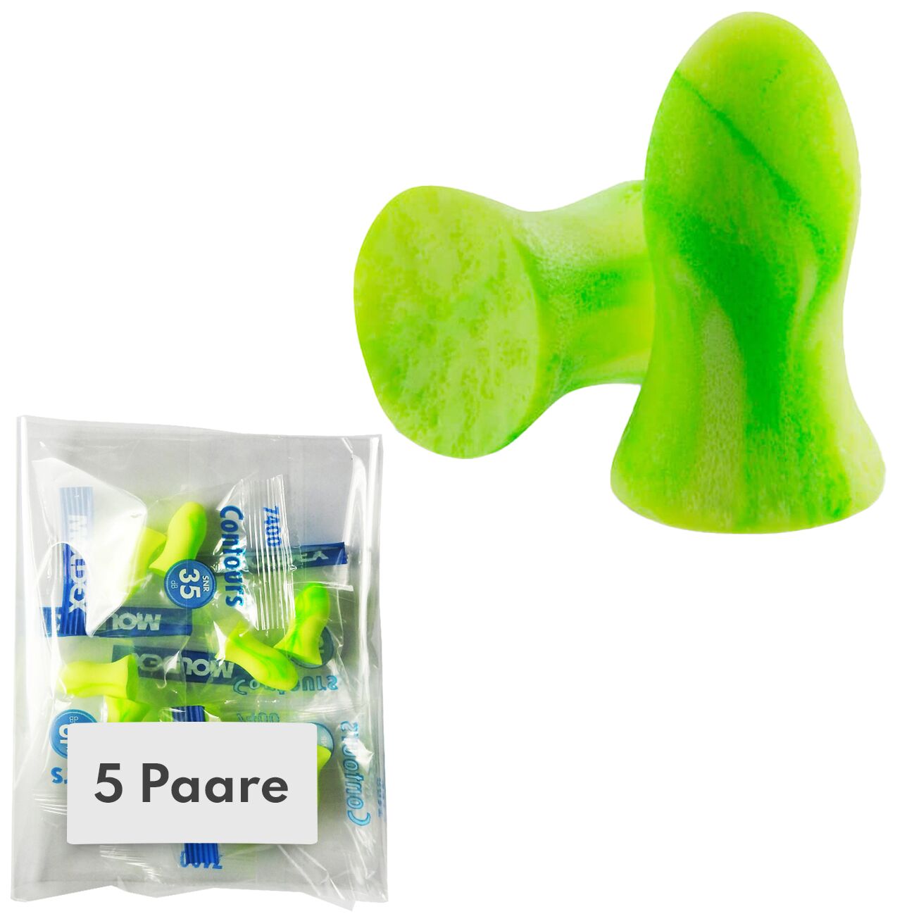 7400 5 Ohrstöpsel für Studium