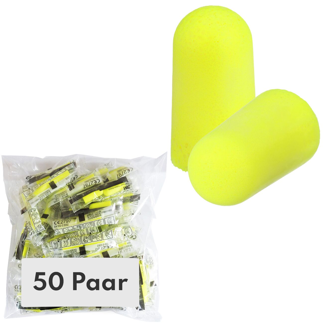 SOFT 50 par Ohrstöpsel 3M Soft