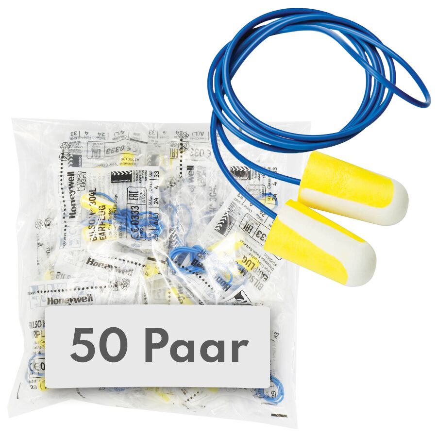 304L 50 par Ohrstöpsel Honeywell Bilsom 304L