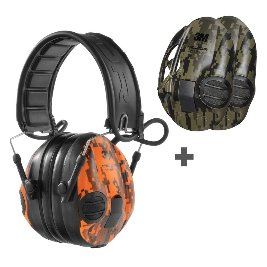SportTac Camo Schießen Gehörschützer 3M Peltor SportTac